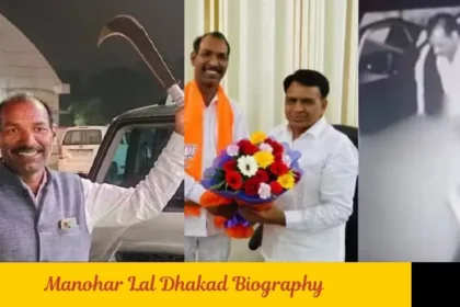 Manohar Lal Dhakad Biography