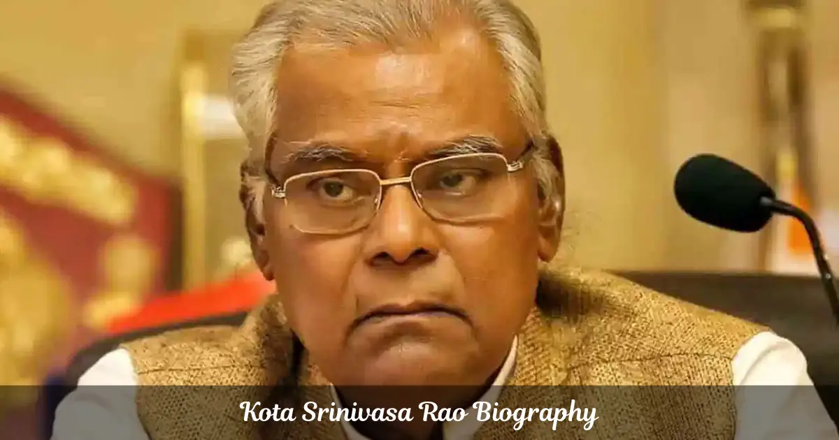 Kota Srinivasa Rao Age