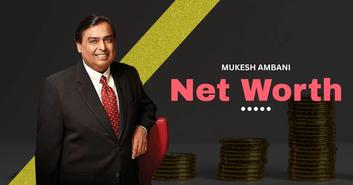 mukesh ambani net worth in rupees