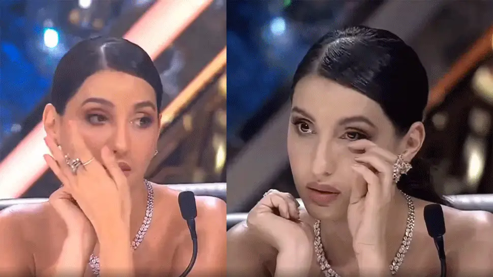 Nora Fatehi Crying